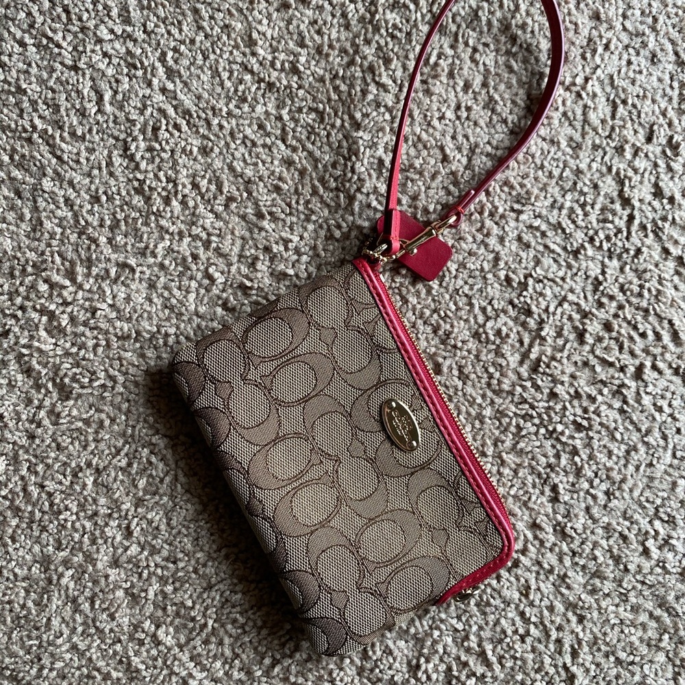 Coach wristlet